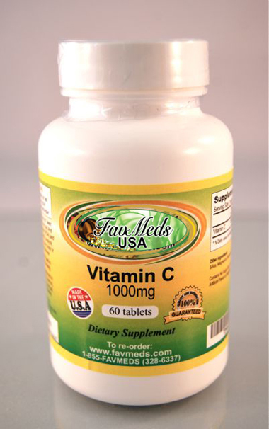 Vitamin C 1000mg - 60 tablets