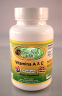 Vitamins A & E - 60 soft gels
